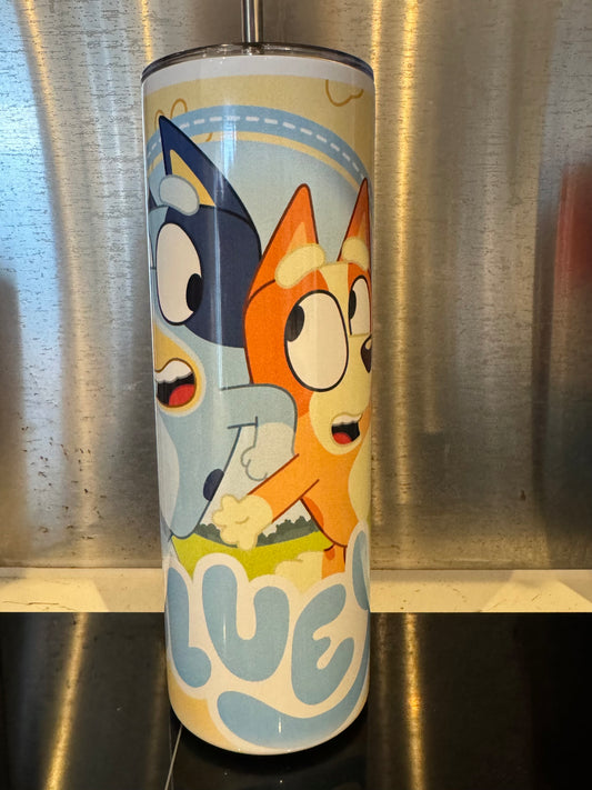 Bluey tumbler